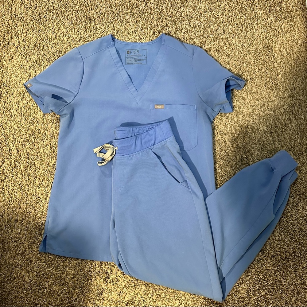 Ceil blue figs scrub bottoms only
